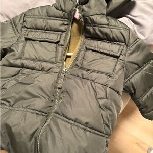 Tahari Kids Khaki Puffer Jacket